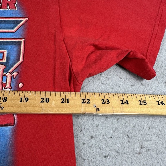 Vtg Y2K Martin Luther King Jr. T Shirt Men's Large Red Obama Black History Pride - Picture 10 of 16